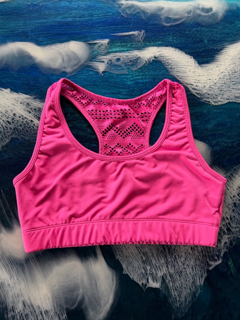 ZYIA WOMENS SPORTS BRA Pink Size Small LIKE NEW! OFFER!